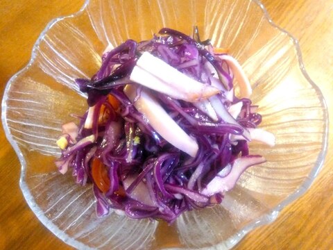 ★ハムと紫キャベツのマリネ風サラダ★